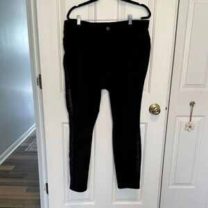 Simply Vera Vera Wang Black Tuxedo Style Skinny Pants